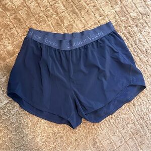 Outdoor voices running shorts size medium navy
